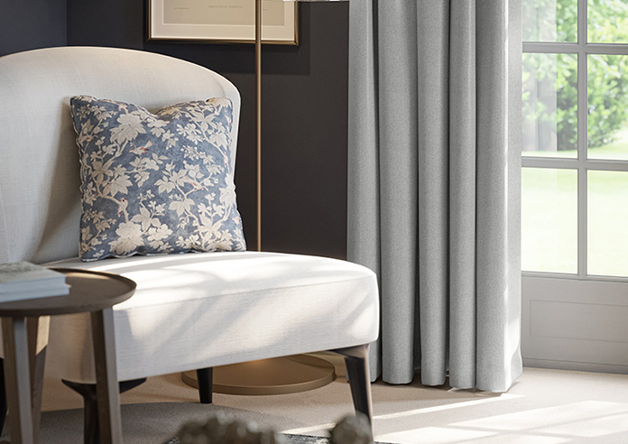 Roslin (Blackout), Lunar Grey - Made to Measure Curtains - Image 5